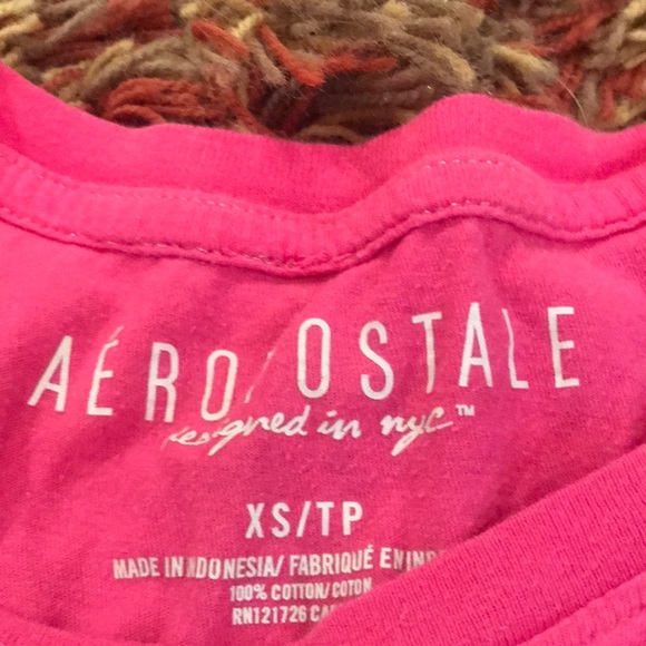 Aeropostale Xs tee hit pink - Picture 3 of 3